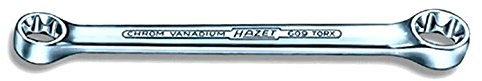 HAZET Doppelringschlüssel f. Außen-TORX-Schrauben E20xe24 Gerade 609-E20XE24 400