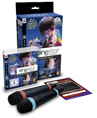 SingStar Starter Pack inkl. Wireless Mikrofone