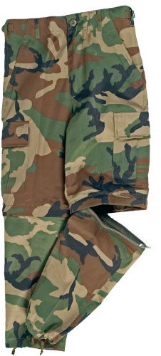 Mil-Tec US Zip-Off Hose Woodland 902