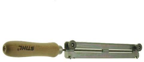 Stihl 5605 750 4327 Support à lime de 4 mm avec lime pour affuter chaîne Picco 6,3 et 9,5 mm