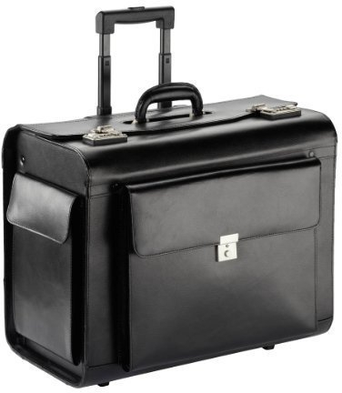 Pilotenkoffer aus Leder von Dermata