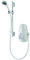 Aqualisa Aquastream Thermo mixer shower with adjustable head - White