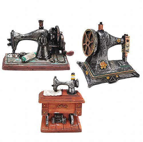 Nähmaschinen-Magnete - Nostalgische Nähmaschinen Magnete (ca. 6 x 7 cm/ 3 Stück), ein echter Blickfang in Werkstatt und Atelier