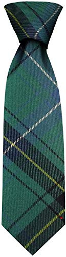 I LUV LTD Gents Neck Tie Henderson Ancient Tartan Lightweight Scottish Clan Tie