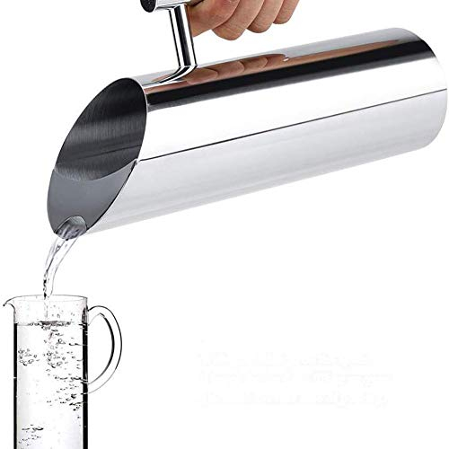 Jarra de Agua de Acero Inoxidable, Jarra de Leche y Bebida para Restaurante/Cocina / Bar(2L)