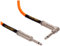 Ernie Ball 10 ft Braided Straight Angle Instrument Cable - Neon Orange