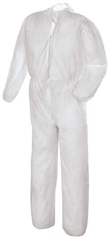 teXXor Einweg-Overall Chemikalienschutz-Overall (SMS) weiß XL