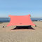 Neso Zelte Gigante Beach Zelt, 2,5 m hoch, 3,3 m (11 ft) x 3,3 m (11 ft), Verstärkte Ecken und Kühlfach(Koralle)