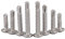BOZONLI Schrauben Bohren, Endstückschrauben, Linsenkopf Kreuzschlitz Selbstbohrend Selbstschneidende Metallschrauben für Blechbefestigung, M5.5×25mm,10 pcs