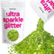 Hemway Ultra Sparkle Glitter - Lime Green | Super Chunky Metallic Flakes for Resin & Epoxy Crafts | Supplies for Tumblers, Festival, Hair, Face, Body, Eye & Nail Art Decoration | 100 g