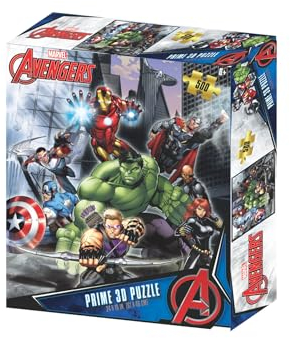 Marvel 3D Avengers Battle 500 Teile Puzzle