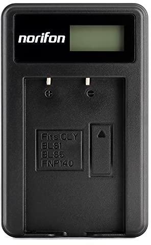 NP-140 LCD USB Charger for Fujifilm FinePix S100FS, Finepix S200EXR, S200FS, S205EXR Camera and More