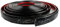 Chrome Bande de Garniture de Voiture, MoreChioce Bande Décorative pour Voiture Bande de Protection pour Pare-chocs Bande Adhésive en PVC Anti-collision pour Fenêtre de Voiture,Noir Brillant,18mm x 5m