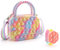 Augot Pop It Push Tasche Handtasche, Schultertasche Pop It Tasche Fidget Toys Pop Umhängetasche mit Fidget-Armband Wasserdicht Anti Stress Spielzeug Schultertasche für Kinder (Tarnung)