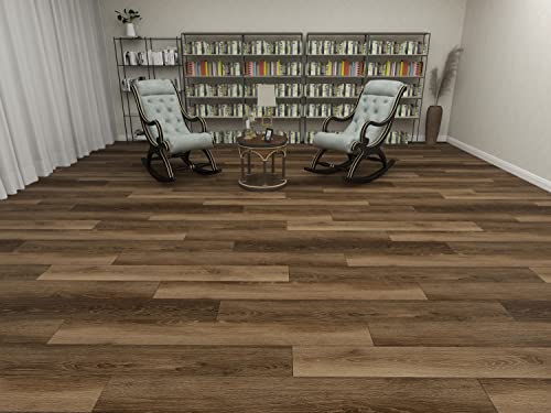 VEREG Vinyl, PVC Bodenbelag, Click Vinyl, Vinylboden, Vinyl Laminat Dielen Oak Daytona Basicline, 1220x180x3,5mm, 2,196m²/Paket
