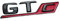 LAZIRO 3D ABS Heckkoffer Aufkleber Emblem Abzeichen Aufkleber passend for Mercedes AMG GT RSC GTR GTS GT50 GT43 GT53 GT63S W190 W251 Autozubehör (Color : GTC Black Red)
