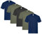 Fruit of the Loom Men's T-Shirt, Heavy Cotton, M, L, XL, XXL, 3XL, Various Colour Sets, Pack of 5, XXL