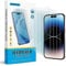 MOBISTAR 4-Pack Full Coverage Screen Protector for iPhone 13 Mini 5.4'', 9H Hardness HD Tempered Glass Film, Bubble-Free, Scratch Resistant, Easy-Installation, Case-Friendly