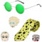 JinYu Cosplay Krawatte Brille Pins Anime Cosplay Prop für Fans