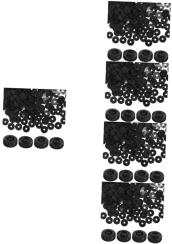 LALAFINA 500sätze Druckknöpfe Für Babybekleidung Nähfreie Kunststoffknöpfe Schwarz Installieren Für -bastelprojekte Und Vielseitige Kleidung