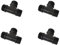 PP Gewindefitting Schraubfitting T-Stück schwarz Schlauchverbinder PN10 Fittings 1x1x1 Zoll 4 Stück