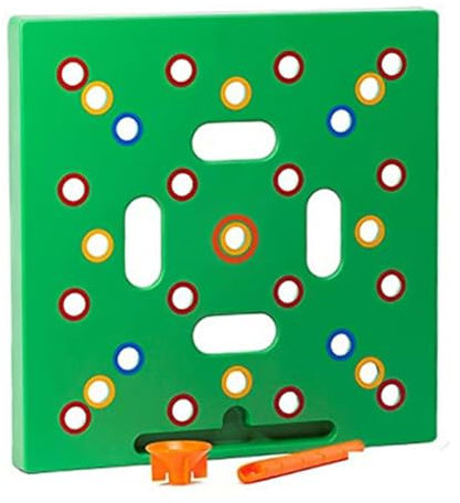 CENPEK Quadratische Schablone zum Säen, Gartenschablone, Werkzeugset zum Säen von Samen, Pflanzanleitung für Gemüsegärten, quadratisches Werkzeug zum Abstandhalten von Samen