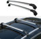 Autodachträger für Jaguar P200 All Yeras,Aluminium Roof Rack Railing Rack,for Bicycle Carrier, Roof Boxes or as Ski Holder, A/Silver Black