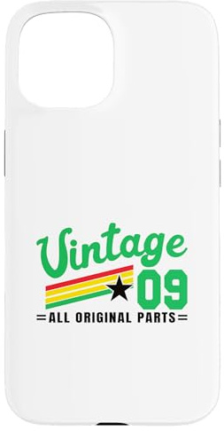 Vintage 2009 All Original Part Original 80s 90s Uomo Donna Custodia per iPhone 15