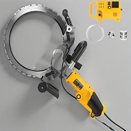 Nuova Sega Circolare Per Muri Brushless Pro 2025-Sega Per Cemento A Taglio Profondo Da 29 Cm/11,5'' | Modalità Eco E Protezione Da Sovraccarico | Macchina Per Scanalature Su Cemento/Pietra