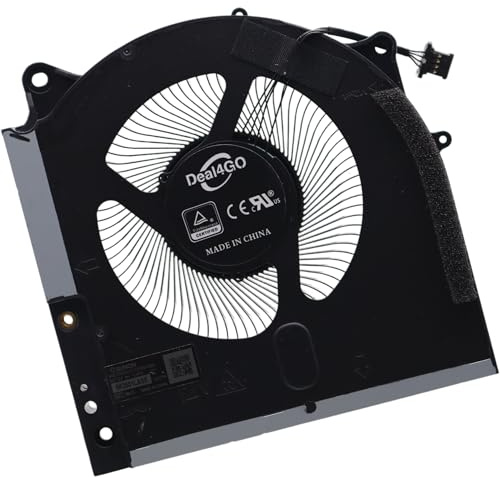 Deal4GO GPU Graphics Cooling Fan MG75091V1-C090-S9A Replacement for Dell Alienware M17 R5 AMD Ryzen Edition 2022