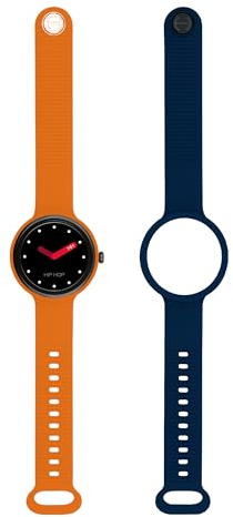 HIP HOP, Smartwatch Hero.NEXT, Smartwatch Donna con 2 Cinturini in Silicone, Ricarica Magnetica, Monitoraggio del Sonno, Funzioni Sport e Salute, Bluetooth 5.0, Compatibile con iOS e Android
