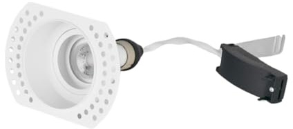 Lightologist Trimless IP65 Plaster in GU10 Fire Rated Downlight