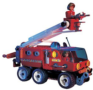 MECCANO 717100 - Feuerwehrtruck Light & Sound, 157 Teile