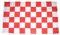 Fahne/Flagge Karo rot/weiß NEU 90 x 150 cm Flaggen