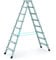 Zarges ZAR41268 Trittstufe, eloxiert, 2 x 8 Sprossen