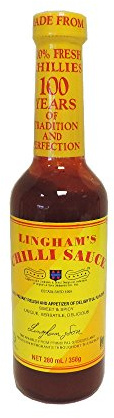 Linghams Chilli Sauce 280 ml (Pack of 8)