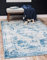 Unique Loom Sofia Traditioneller Teppich, Blau/Hellblau, 274 x 366 cm