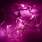 eBuzz Battery Operated Fairy Lights with 20 Pink LEDs (Pink)