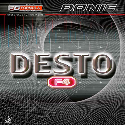 DONIC Belag Desto F4, schwarz, 1,8 mm