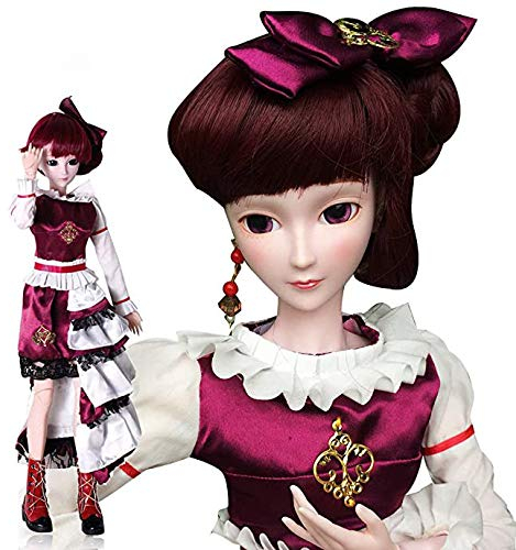 Bertha 1/3 BJD Doll Girl 24 inch 60cm 19 jointed BJD dolls Full Set SD doll Toy Surprise Doll For Birthday Gift