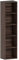 Vida Designs Oxford, Libreria a cubi a 5 ripiani, in legno, per esporre e conservare, per ufficio e soggiorno, noce