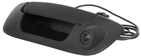 RED WOLF Rückfahrkamera Heckklappenkamera für 2002-2008 Dodge Ram 1500,2003-09 RAM 2500 3500 Ersatz HecktürgriffTürgriff Heckklappenschloss Autokamera mit Einparkhilfe PAL NTSC