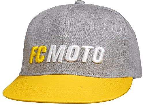 FC-Moto Faster-FC Kappe, grau/gelb, Einheitsgröße