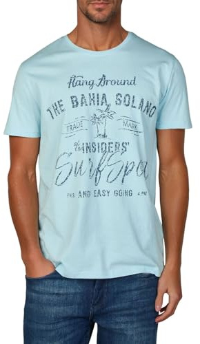 riverso Tshirt Herren Baumwolle Regular Fit RIVLeon Rundhals Kurzarm Sommer | Tee Shirt Print Grün Blau Weiß Grau Rot Orange S M L XL 2XL 3XL 4XL 5XL