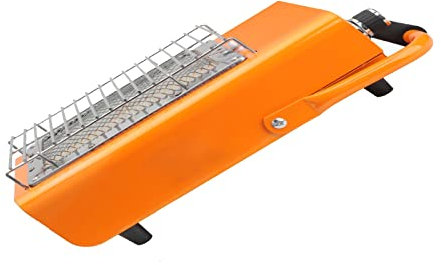 STCK Jaune Chauffage à Gaz Butane Portable,Chauffage au gaz Portable en céramique 3 KW, Mini Chauffage au gaz pour Pêche en Plein air, Camping en Plein Air, Chasse (Couleur : Yellow)