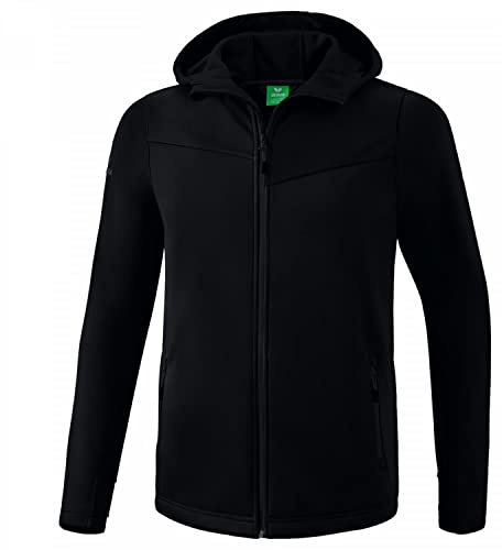 Erima Herren Performance Softshell Jacke (2062220), schwarz, S