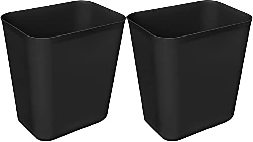 Nipogear Kleiner Mülleimer 6 Liter Abfalleimer aus Plastik Rundform Küche Mülleimer für Badezimmer, Küche, Zuhause, Büro, Wohnzimmer, Kinderzimmer