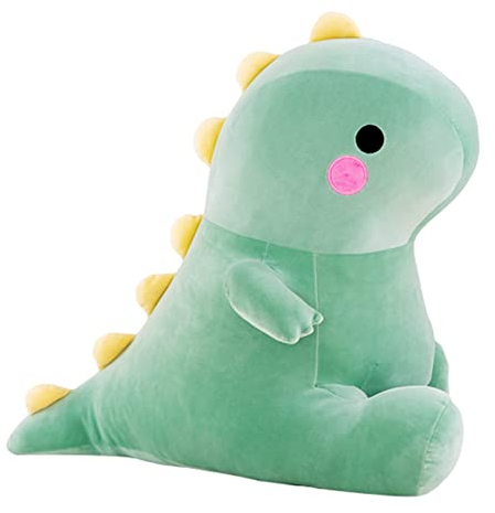 JUJUCAT Dinosaurier Kuscheltier Plüschtier, Dino Plüschtier Plüschsaurier, Dinosaurier Kuscheltier groß XXL Kissen Puppe für Erwachsene und Kinder Geschenke (Grün, 50 cm(2 0 Zoll))