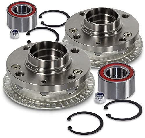 ATEC Germany 2x Radnabe vorne Radlager Radlagersatz, | Kompatibel mit: SEAT AROSA, VW LUPO I, POLO, POLO III