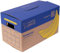 smiley pack 10 Stück Umzugskartons Bananenkiste 600 x 328 x 340 mm bis 40 kg (Zweiwellig) stabil Profi groß stark Umzugskiste günstig XXL Umzugskarton Archivkarton Stapelbar Sets von 5 bis 240 Stück